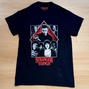 Stranger Things Season 2 Graphic Black Shirt